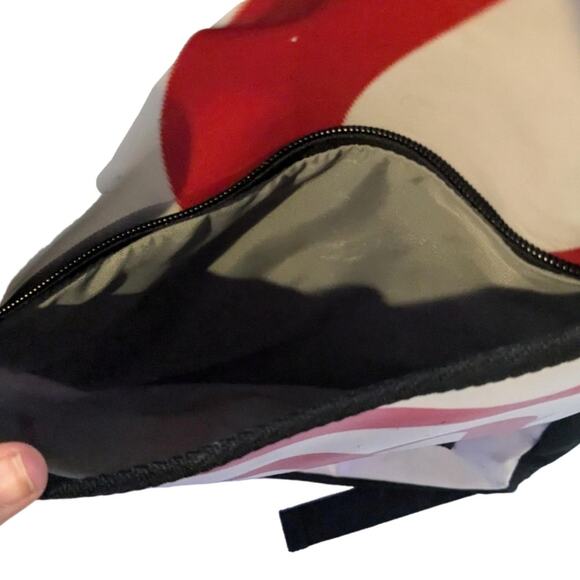 RAREFORM laptop upcycled billboard vinyl Summit backpack Unisex White Womens - Picture 7 of 11